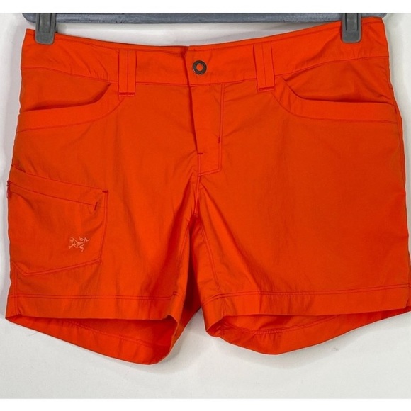 Arc'teryx Pants - Arc'teryx Orange Parapet Shorts Women's Size 6